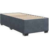  Okvir za krevet bez madraca tamnosivi 90x200 cm baršunasti | shoptok.hr