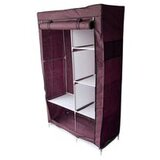  Livora prenosivi garderober 165x175cm, burgundi Cene