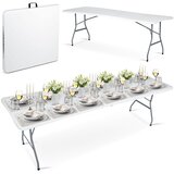  Sklopivi vrtni catering stol 244 cm – bijeli | shoptok.hr