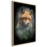  Slika - Forest Life (1 Part) Vertical 60x90 U prirodnom drvenom okviru | shoptok.hr