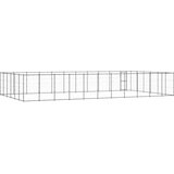 vidaXL vanjski kavez za pse čelični 79,86 m² | shoptok.hr