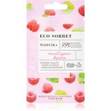 Bielenda Eco Sorbet Raspberry pomirjajoča maska 1 kos Cene