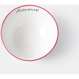 Sinsay Keramička zdjela s natpisom Amour | shoptok.hr