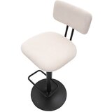 Mauro Ferretti Bijela/crna barska stolica podesive visine (visine sjedala 61 cm) Tina – | shoptok.hr