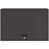  Stenska omara za garažo Črna 80 x 40 x 53 cm, (5000162705) | Shoptok.si