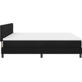  s opruga kutije s LED trakama Crna 200 x 200 cm tkanina | shoptok.hr