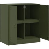  Komoda maslinastozeleni 67 x 39 x 73 cm čelična | shoptok.hr