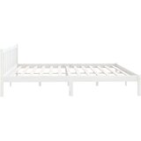 vidaXL Okvir za krevet od borovine bijeli 180 x 200 cm UK Super King | shoptok.hr