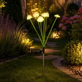  Solarna vrtna lampa s ukrasnim gljivama 70cm | shoptok.hr