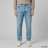 Amish Jeans Js) Jeremiah Man Denim Sand Stone Modra Cene