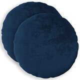  Presvlaka za jastuk 2 pcs HEERLEN Mornarsko plava Ø 60 cm | shoptok.hr
