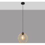  Luster na sajli MERCURE 1xE27/15W/230V zlatna/crna | Eponuda.com