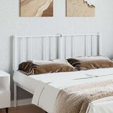  Metalno uzglavlje bijelo 135 cm | shoptok.hr