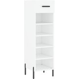 Maison Chic Omarica za obutev - Kopa za čevlje bela 30x35x105 cm inženirski les, (21777742) | Shoptok.si