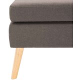 vidaXL stolček za noge taupe blago | Shoptok.si