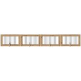  Vrata za pse s postoljem 4 pcs Hrast artisan 100 x 60 cm | Eponuda.com