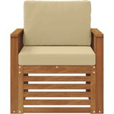  Set vanjskih sofa s jastukom Prirodna 71 x 63 x 73 cm | shoptok.hr