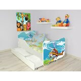 Golden Market dečiji krevet happy kitty sa fiokom helicopter 160x80 cm Cene