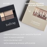 IsaDora The Eyeshadow Quartet paleta senčil za oči odtenek 09 Pearls Allure 3.5 g | Shoptok.si