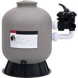  Pješčani filtar za bazen s bočnim ventilom sa 6 položaja sivi | Eponuda.com