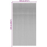  Zavjesa za vrata protiv insekata tamnosiva 120x220 cm bambus | Eponuda.com