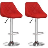 vidaXL Barski stolčki 2 kosa vinsko rdeče umetno usnje, (20967910) | Shoptok.si