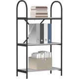 vidaXL Knjižna polica Siva sonoma 60 x 30 x 109 cm Konstruiran les | Shoptok.si