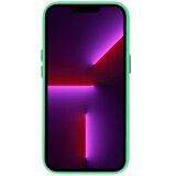 Onasi usnjen silikonski ovitek MagSafe za iPhone 14 - mint | Shoptok.si