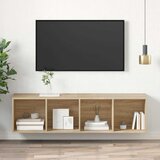  Zidni TV ormarić boja hrasta 37x37x142,5 cm konstruirano drvo | shoptok.hr