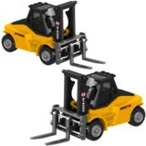  Forklift Metal Collectible Model Huina Yellow 1:80 | shoptok.hr
