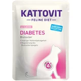 Kattovit Feline Diabetes/Gewicht 24 x 85 g - Losos