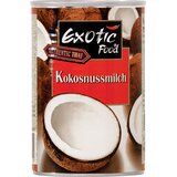 EXOTIC FOOD Kokosovo mleko, vsebnost maščobe: pribl. 18 % - 400 ml Cene