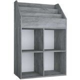 vidaXL stalak za dječje časopise boja betona 71x 30x114 cm od iverice | shoptok.hr