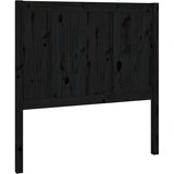  Uzglavlje za krevet crno 95 5 x 4 x 100 cm od masivne borovine | shoptok.hr