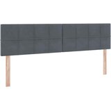  LED krevet za pohranu s madracem Tamnosiva 180 x 200 cm Baršun | shoptok.hr
