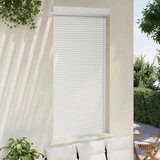 vidaXL Rolete iz aluminija 110x220 cm bele | Shoptok.si