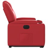  Električni naslonjač na podizanje umjetna koža crveni | shoptok.hr