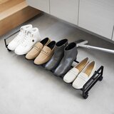 YAMAZAKI Črno kovinsko stojalo za čevlje 83,5x14,5x27,5 cm Tower – | Shoptok.si