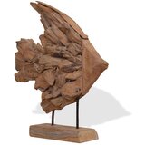  Riba Skulptura od tikovine 40x12x57 cm | shoptok.hr