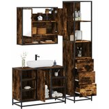 vidaXL 3-dijelni set kupaonskog namještaja boja hrasta drveni | shoptok.hr