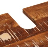 vidaXL Kupaonski ormar Višebojna Čvrsto drvo manga, inženjersko drvo | shoptok.hr