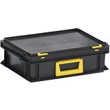  Večnamenski kovček, polipropilen, DxŠxV 400 x 300 x 133 mm, DE 4 kosi | Shoptok.si