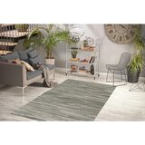 Kayoom RAVNO TKANA PREPROGA 170/240 cm tkano svetlo siva | Shoptok.si