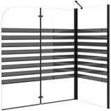  Prugasta tuš-kabina 120 x 68 x 130 cm od kaljenog stakla | shoptok.hr