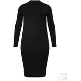 Guido Maria Kretschmer Curvy Collection Obleka 'May' črna | Shoptok.si