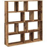 Ormarić za knjige boja drva 132x29x141,5 cm konstruirano drvo | shoptok.hr