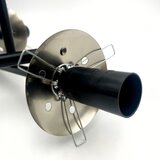  Plafonski luster MALENA 3xE14/5W/230V crna/zadimljena | Eponuda.com