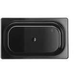 Hendi črna polikarbonatna posoda gn 1/4 višina 100 mm - 862629, (21384326) | Shoptok.si