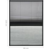  Zaslon protiv insekata za prozore aluminijski 80 x 120 cm | shoptok.hr