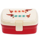 Rex London Crvena/krem dječja kutija za ručak Sausage Dog – | shoptok.hr
